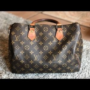 Louis Vuitton Brown Monogram Tote
